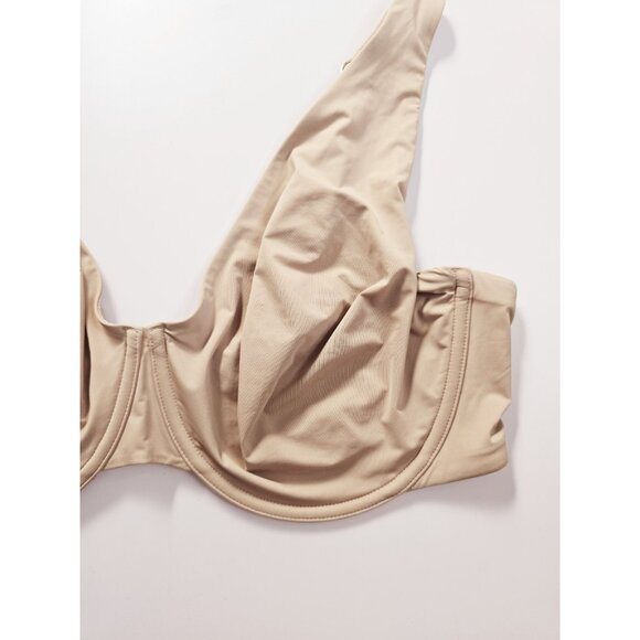 Thirdlove Second Skin Unlined Underwire Unpadded Taupe Tan Bra 36F - Picture 2 of 9